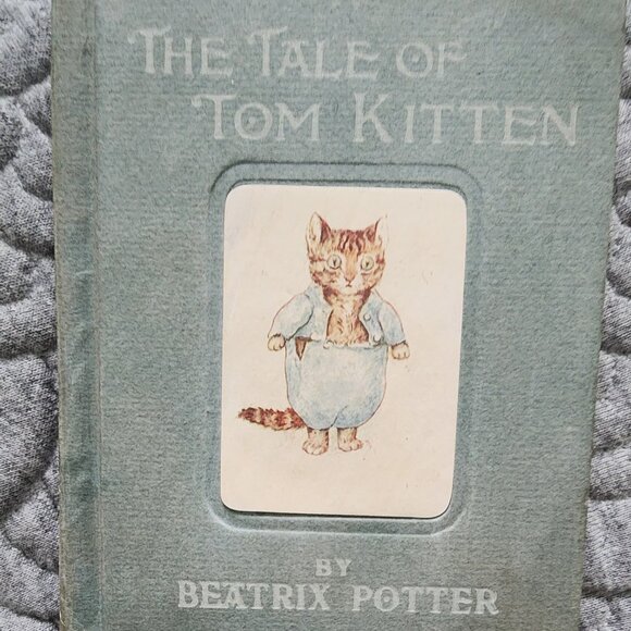 Vintage Book-The Tale of Tom Kitten by Beatrix Potter-Hardcover - Picture 1 of 8